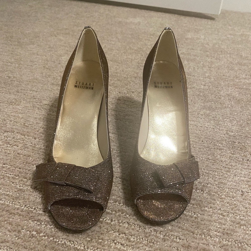 Stuart Weitzman Sparkly Heels